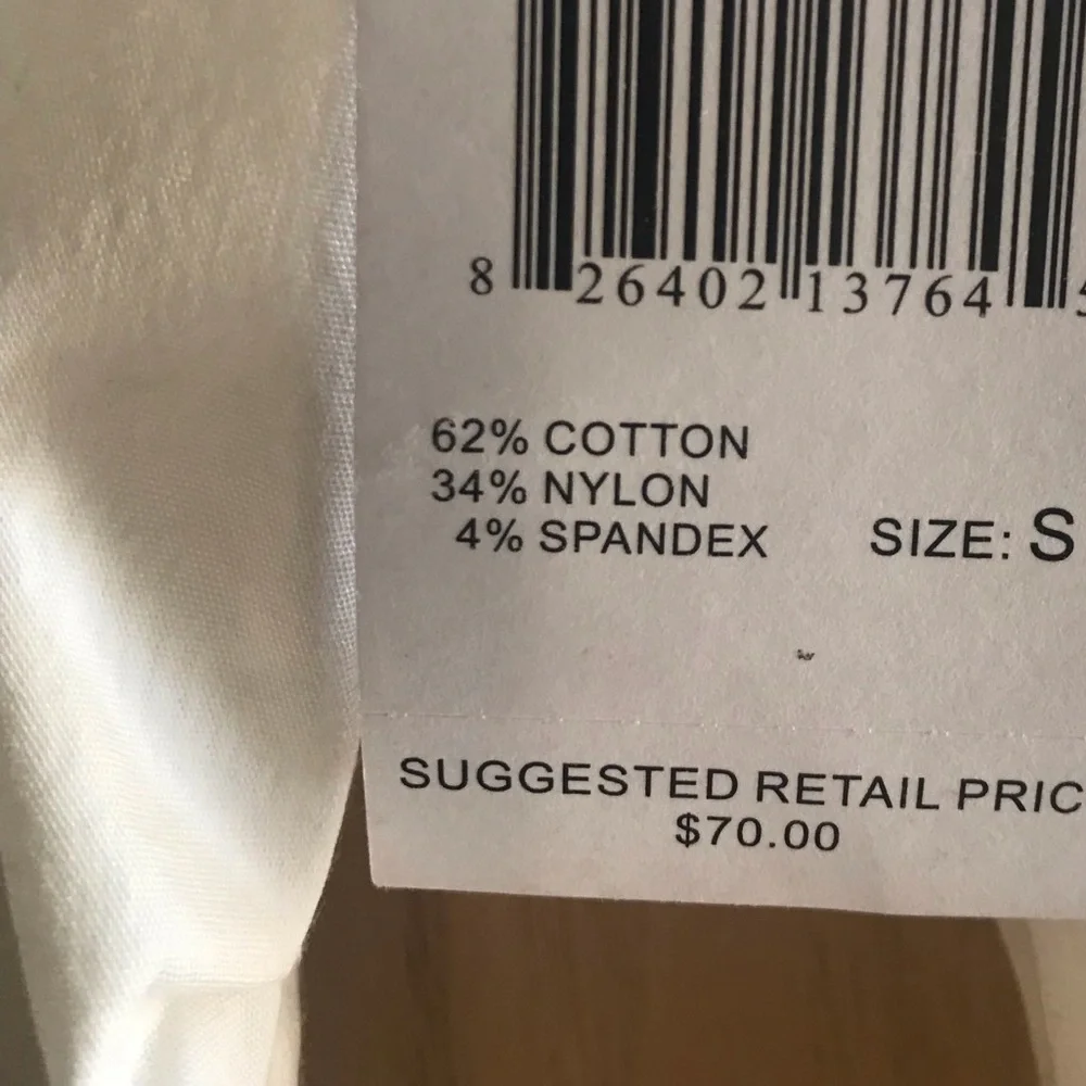 White off the shoulder button up shirt - Picture 7 of 7